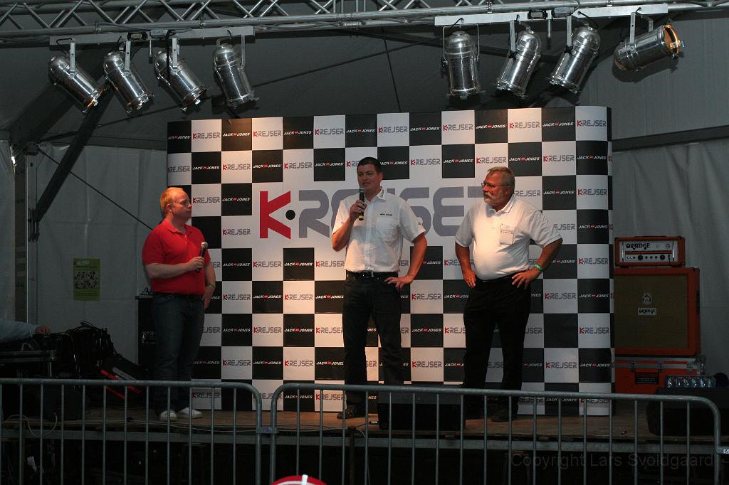 IMG_0585.JPG - Michel Nykjær on stage, next year back as a driver