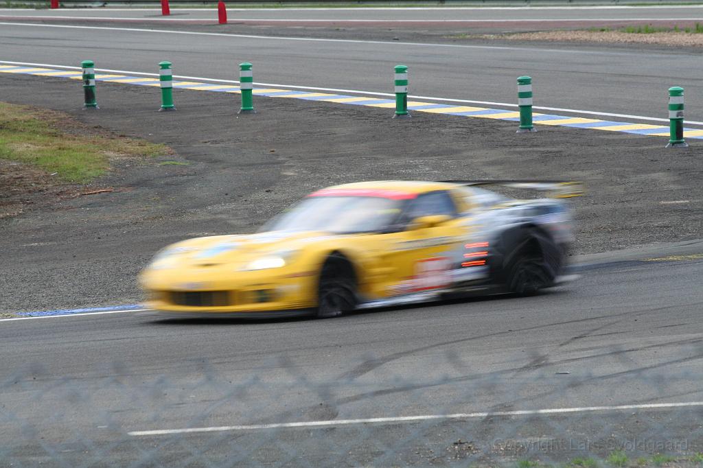 IMG_1237.JPG - #63 Corvette at the end of the Mulsanne straight