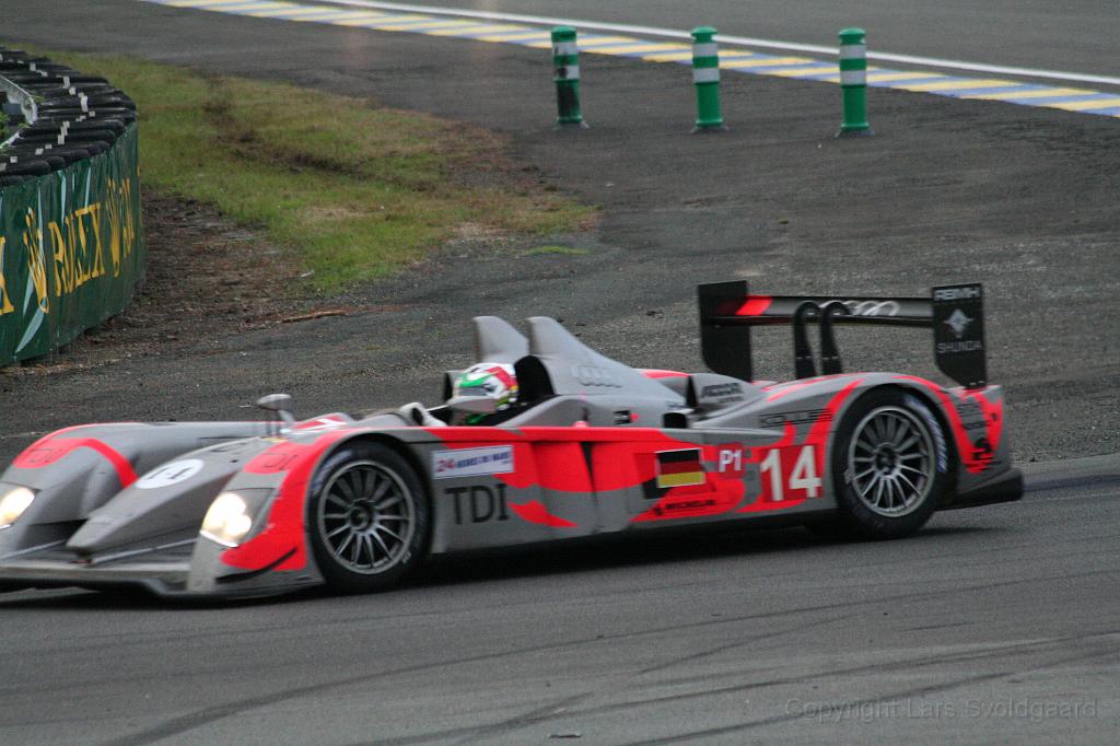 IMG_1278.JPG - #14 Audi at the end of the Mulsanne straight